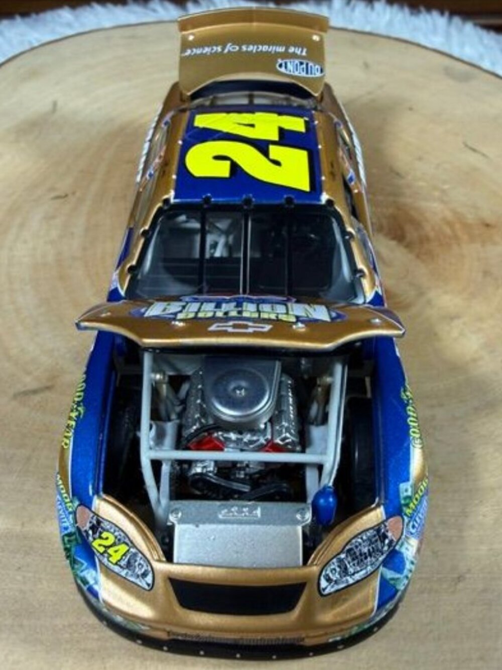 Vintage Jeff Gordon Pepsi Billion Dollar 2003 Monte Carlo Club Car 1:32 Scale - Picture 6 of 10